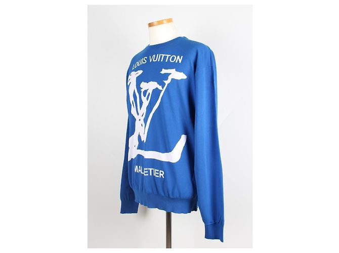 Louis Vuitton Limited Edition Scribble Crewneck Strickpullover - Ansicht 2