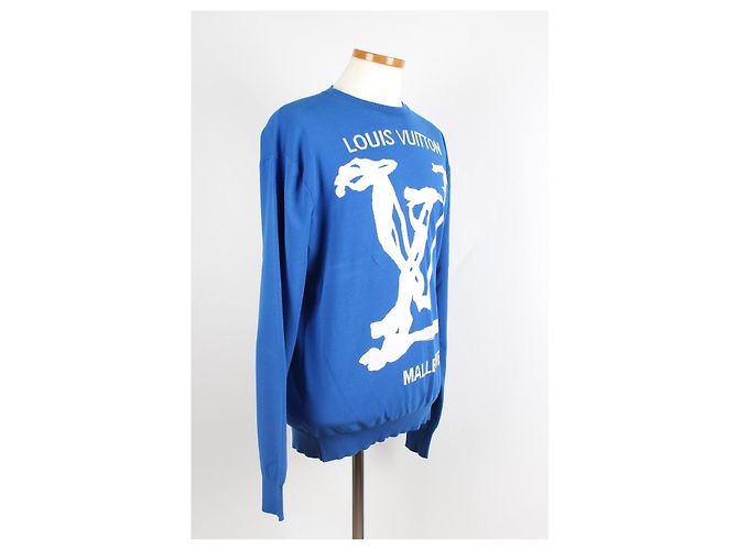 Louis Vuitton Limited Edition Scribble Crewneck Strickpullover - Ansicht 6
