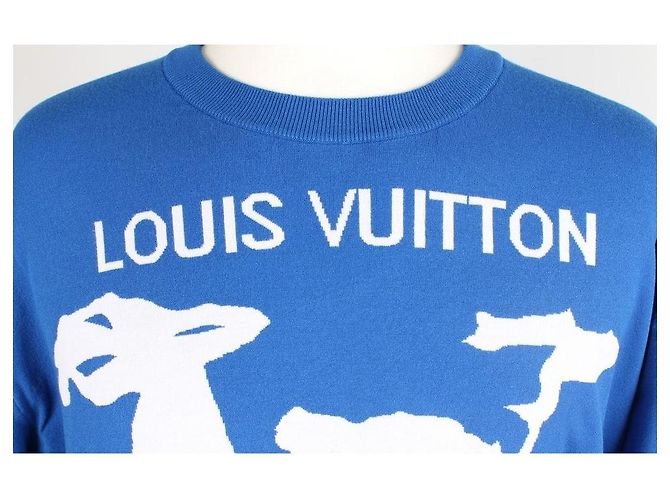 Louis Vuitton Limited Edition Scribble Crewneck Strickpullover - Ansicht 7