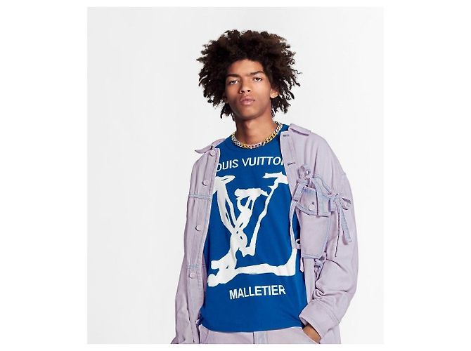 Louis Vuitton Limited Edition Scribble Crewneck Strickpullover - Ansicht 9