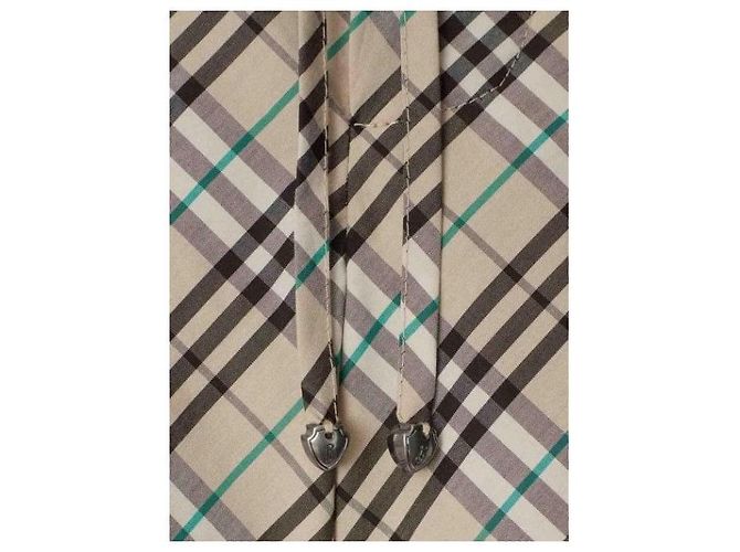 Burberry  karierte Baumwoll-Pyjamashorts - Ansicht 8