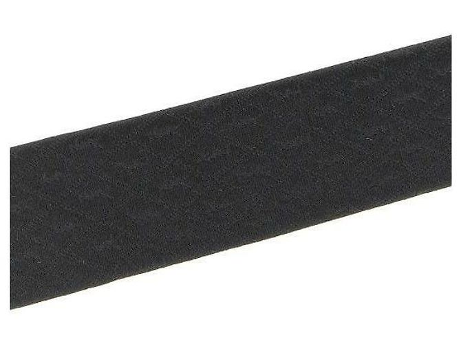 Autre Marque Cravatta SAINT LAURENT in seta con monogramma nera - vista 6