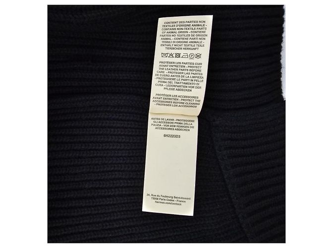 Hermès Strickjacke für Damen Noir - Ansicht 10