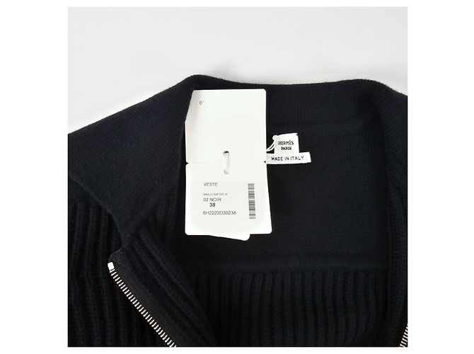 Hermès Strickjacke für Damen Noir - Ansicht 11