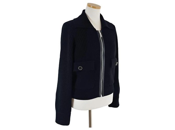 Hermès Strickjacke für Damen Noir - Ansicht 7