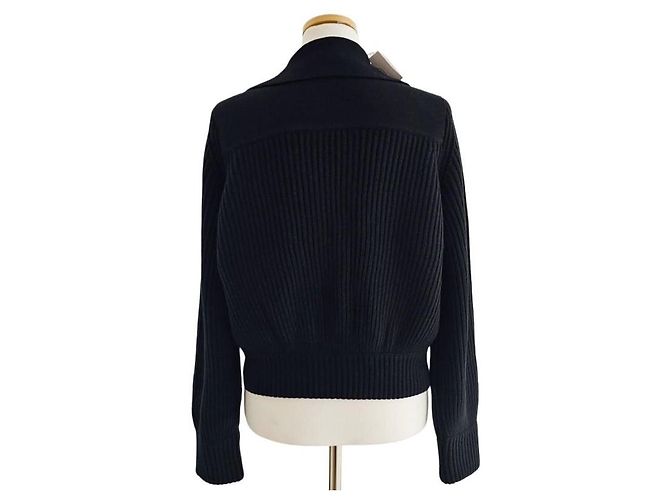 Hermès Strickjacke für Damen Noir - Ansicht 8