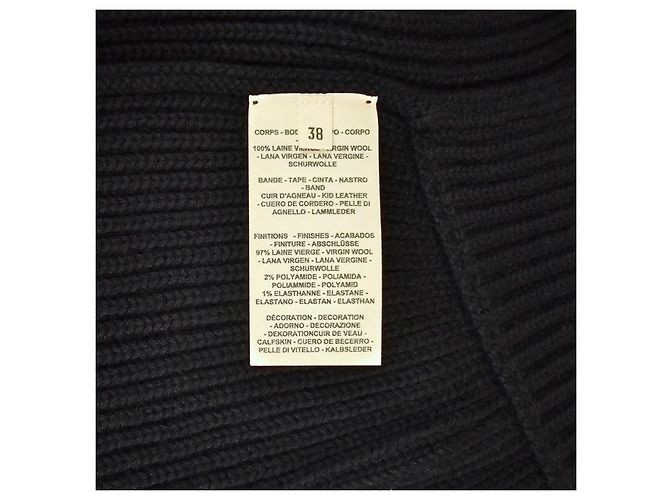 Hermès Strickjacke für Damen Noir - Ansicht 9