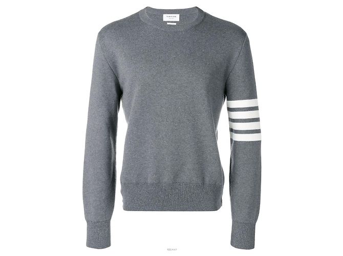 Thom Browne Milan Diagonal Knit Strickpullover Braun - Ansicht 5