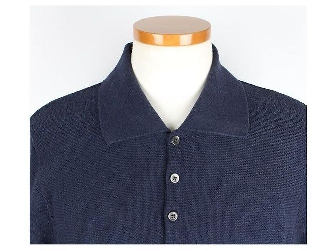 Thom Browne Baumwoll-Poloshirt mit Struktur-Besatz - Ansicht 2