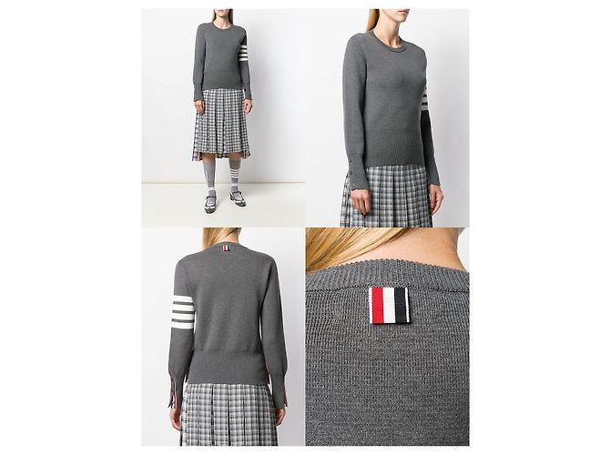 Thom Browne Milano Stitch Strick für Damen - Ansicht 3