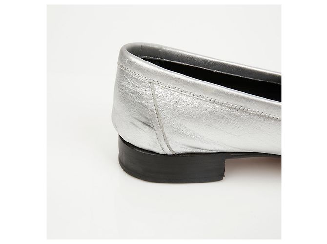 Mocassini Hermès Paris in pelle marrone - vista 11
