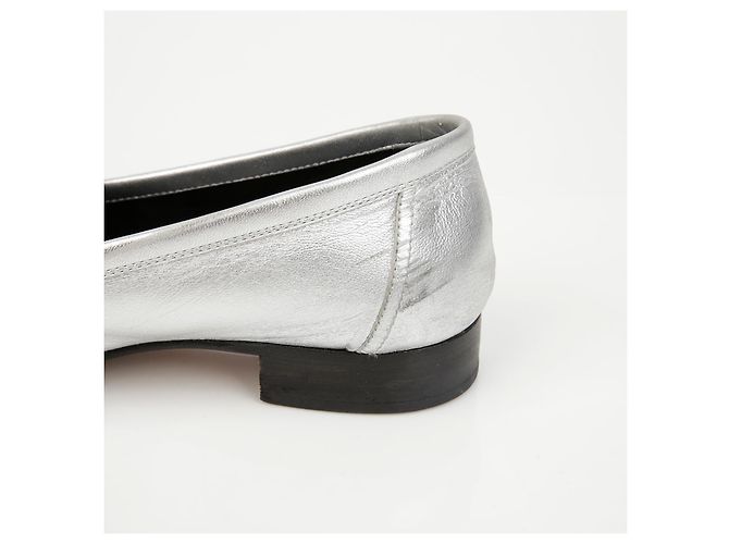 Mocassini Hermès Paris in pelle marrone - vista 15