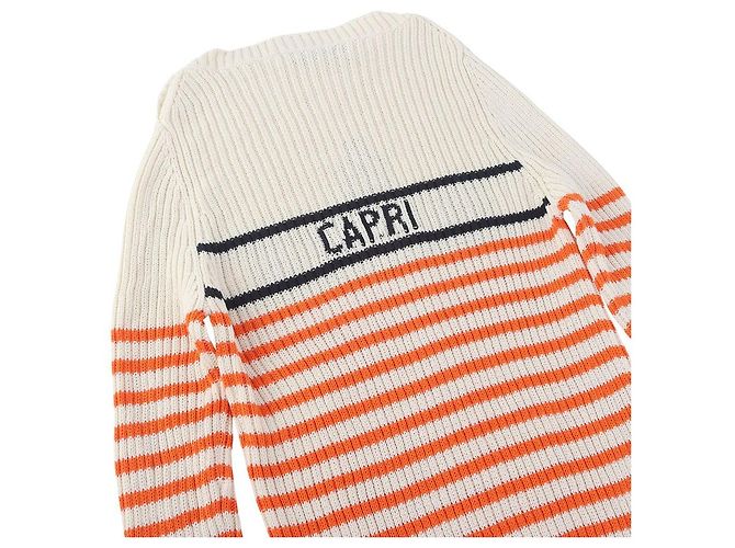 Dior Riviera Signature Logo Baumwollstrickpullover Größe - Ansicht 6