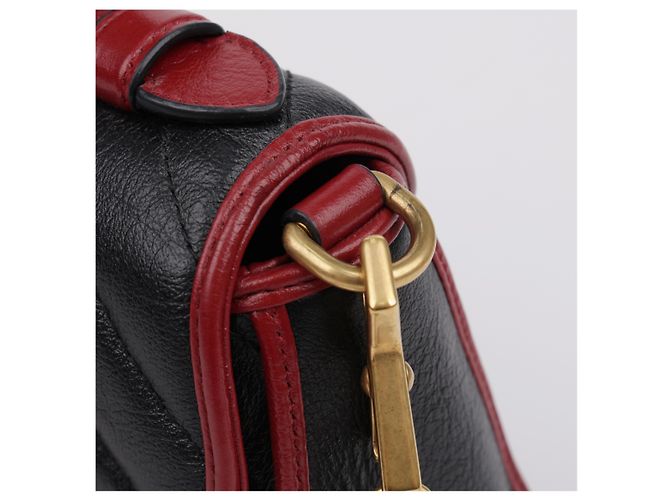 Gucci Mini Top-Handle-Tasche Braun Leder - Ansicht 9