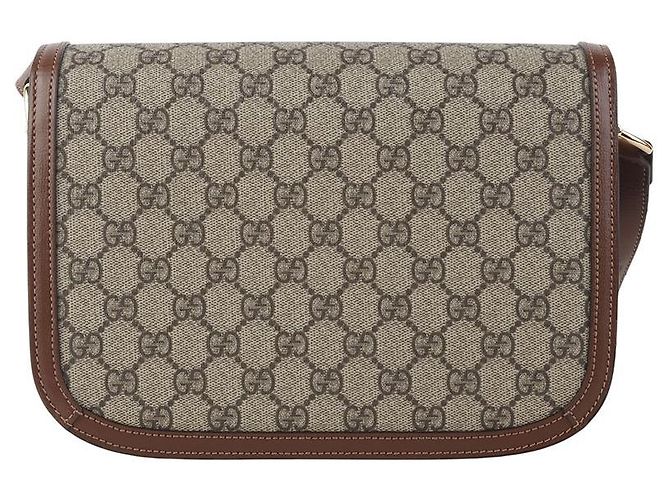 Gucci Borsa a tracolla GG Supreme Horsebit - vista 3