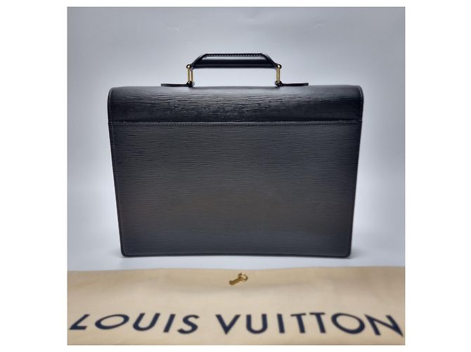Louis Vuitton Porte-documents Epi Serviette Unisexe (Top Grade, Mallette) - vue 7