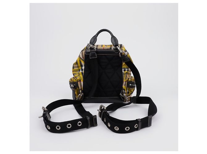 Burberry Vintage Check Graffiti Kleiner Rucksack - Ansicht 2