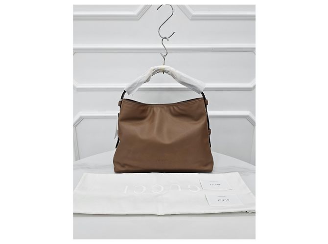 Gucci Bolso de hombro Beatrix Medium Gold Horsebit - vista 8