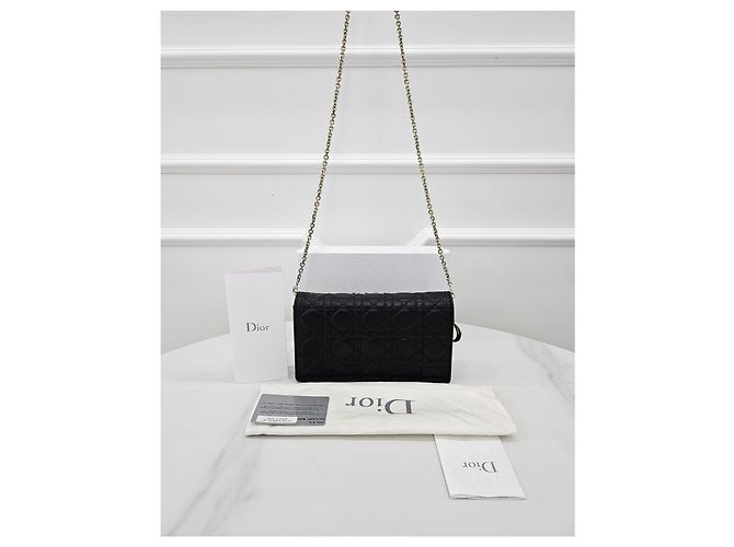 Dior Bolso de mano Lady Cannage de piel de cordero - vista 11