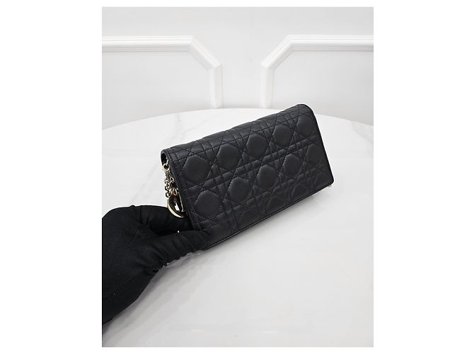 Dior Bolso de mano Lady Cannage de piel de cordero - vista 3