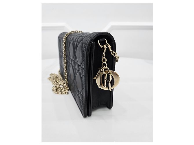 Dior Bolso de mano Lady Cannage de piel de cordero - vista 8