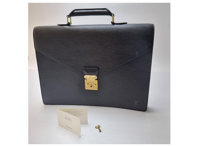 Louis Vuitton Borsetta Epi Serviette Unisex - vista 3
