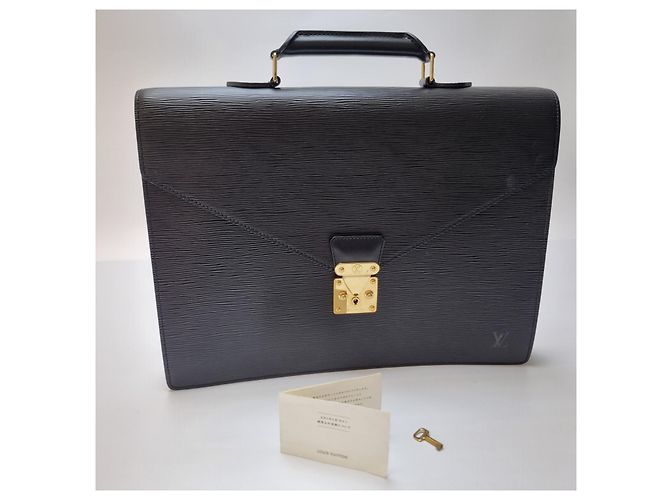 Louis Vuitton Borsetta Epi Serviette Unisex - vista 4