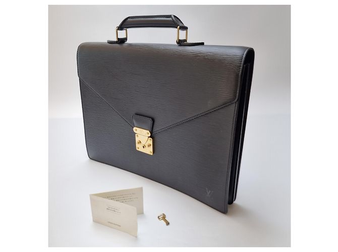 Louis Vuitton Borsetta Epi Serviette Unisex - vista 6