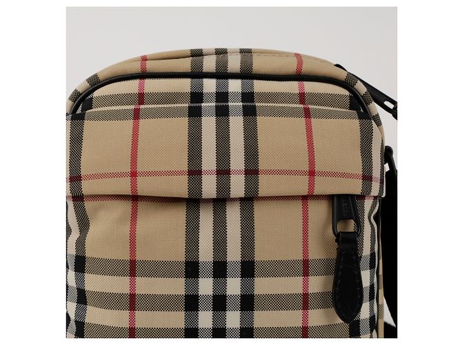 Burberry Borsa a tracolla Freddy Check Shoulder Crossbody Bag - vista 3