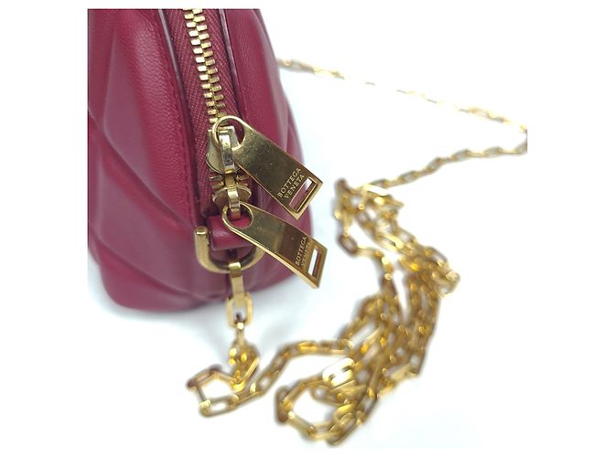 Bottega Veneta Borsa a catena Napa Half Moon - vista 6