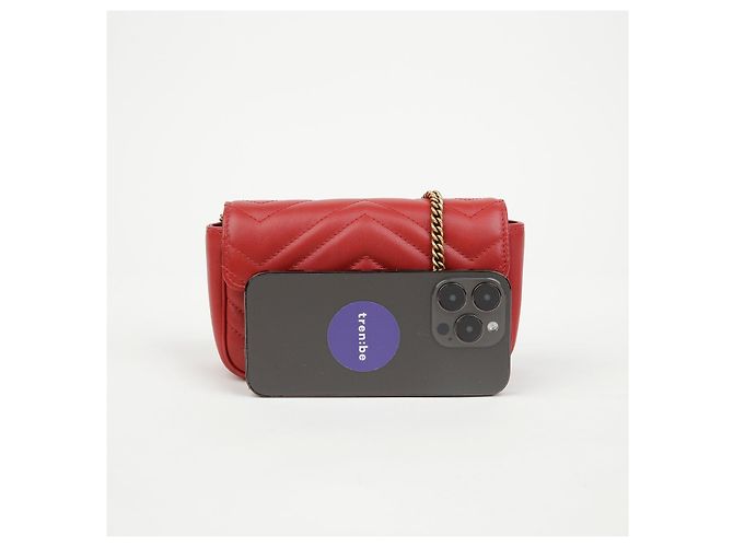 Gucci Sac bandoulière super mini avec chaîne - vue 12