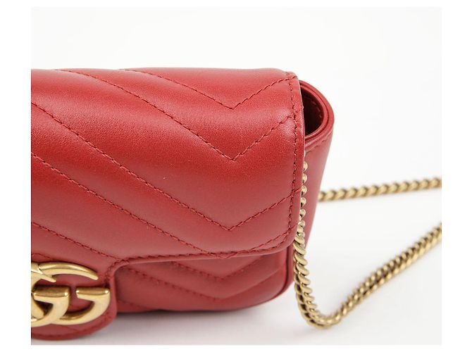 Gucci Sac bandoulière super mini avec chaîne - vue 4