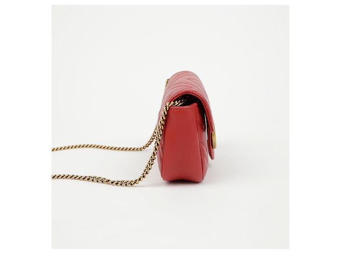 Gucci Sac bandoulière super mini avec chaîne - vue 6