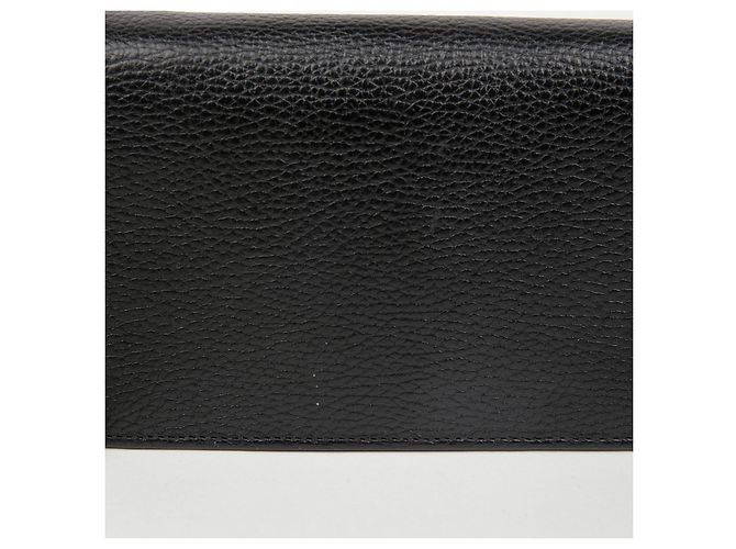 Gucci Borsa crossbody portafoglio mini catena Interlocking da donna Nero - view 6