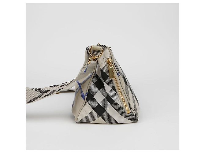 Burberry Borsa a tracolla Shield Medium Messenger Shoulder Crossbody Bag - vista 6