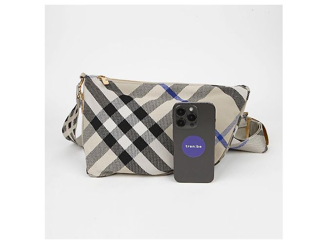 Burberry Borsa a tracolla Shield Medium Messenger Shoulder Crossbody Bag - vista 9