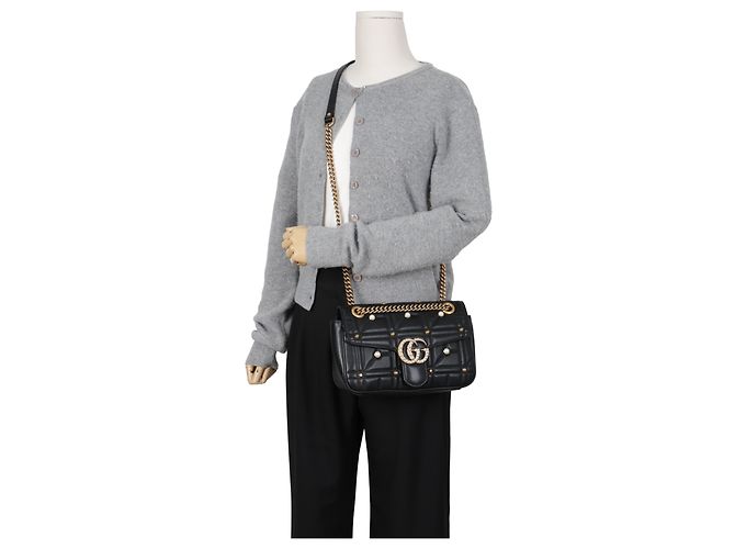 Gucci Borsa a tracolla GG Marmont - vista 21