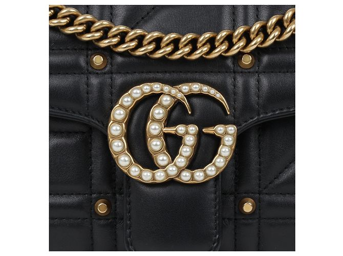 Gucci Borsa a tracolla GG Marmont - vista 3