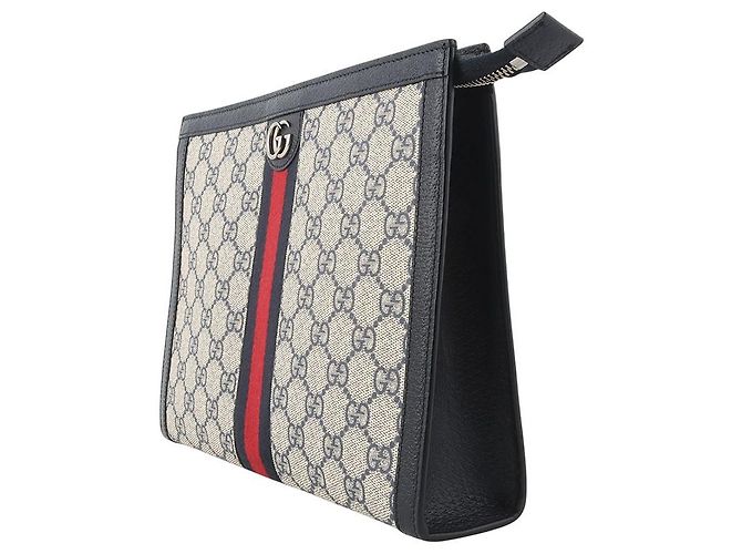 Gucci GG Supreme Ophidia Clutch - view 2