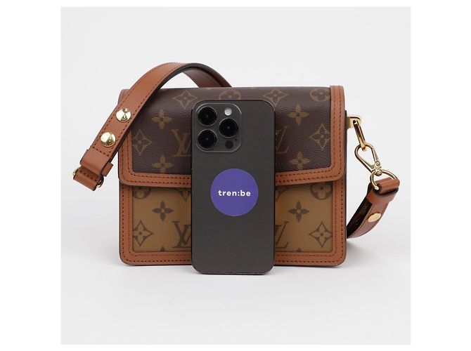 Louis Vuitton Borsa a tracolla e spalla Dauphine Mini - vista 13