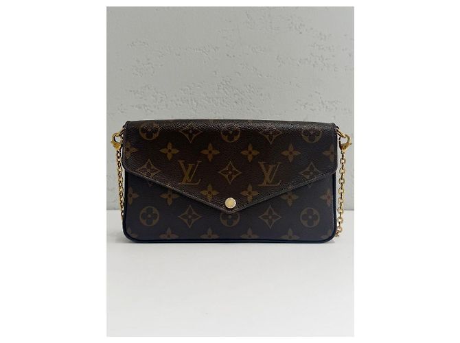 Pochette Félicie Louis Vuitton Sac à épaule Monogram Pochette Felicie - vue 3