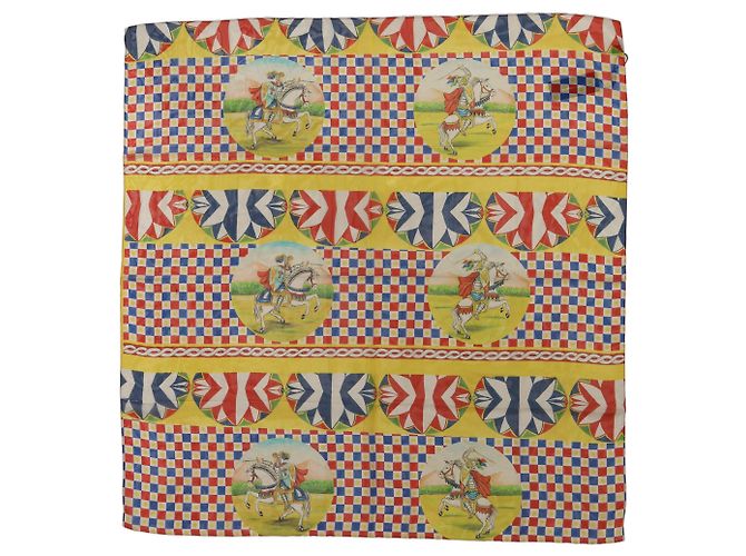 Dolce & Gabbana Foulard in seta Carretto multicolore - vista 2