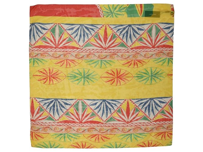 Dolce & Gabbana Foulard quadrato geometrico multicolore - vista 2