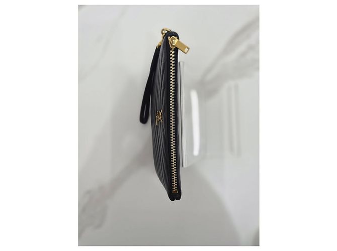 Autre Marque Clutch Black Gold Small - vista 11
