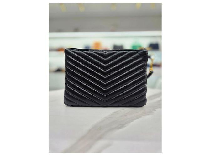 Autre Marque Clutch Black Gold Small - vista 14