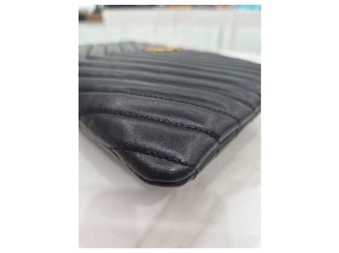 Autre Marque Clutch Black Gold Small - vista 17