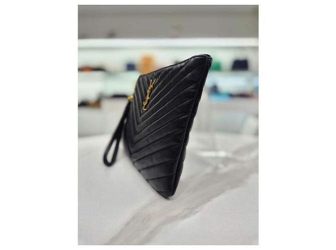 Autre Marque Clutch Black Gold Small - vista 4