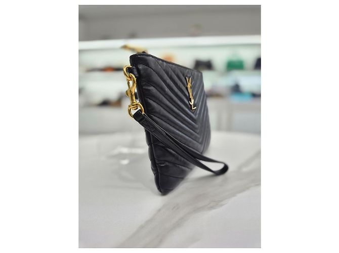 Autre Marque Clutch Black Gold Small - vista 5
