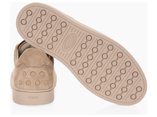 Tod's Sneakers in camoscio rosa da donna - vista 6