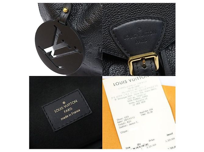 Louis Vuitton Montsouris Rucksack Monogram Empreinte - Ansicht 7